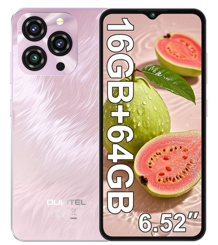 OUKITEL C3 Smartphone 16GB+64GB 6.52" AMOLED 5000mAh 13MP Android 14 4G Dual