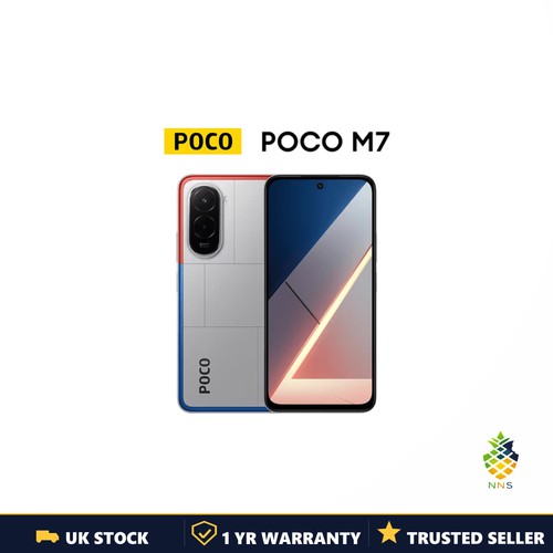 Xiaomi POCO M7 4G Smartphone 6GB+128GB 50MP NFC 7000mAh 33W 144Hz Android Dual