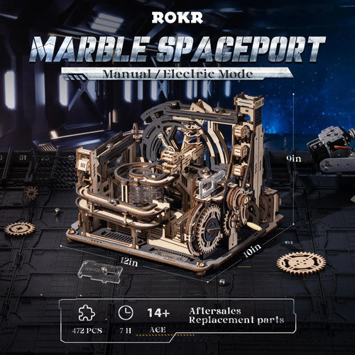 Robotime Rokr Electric Marble Run Wood Fantasy Toy Model LGC01 LGA01 Kids Gift