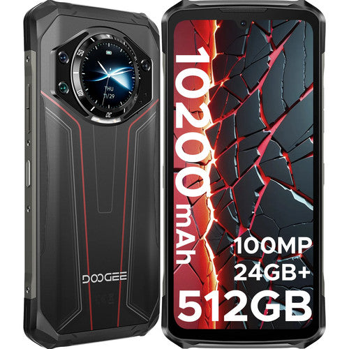 DOOGEE S119 Rugged Phone 6.72inch 32GB 512GB 100MP NFC 10200mAh UK