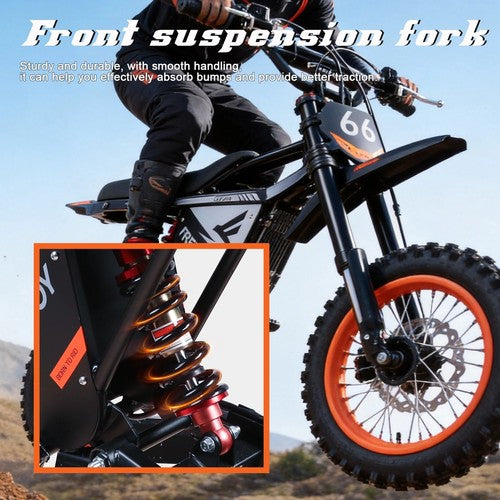 FREEBOY Y66 Electric Dirt Bike 3000W 48V 30Ah Off Road All Terrain E Motorbike