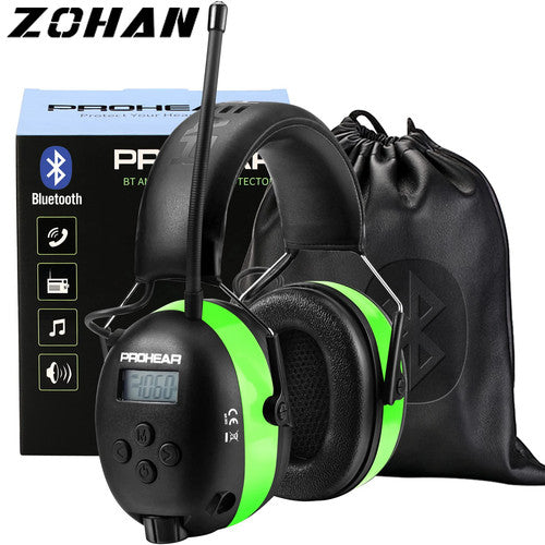 PROHEAR 033 Bluetooth 5.0 Headphones Noise Reduction Rechargeable 2000mAh UK