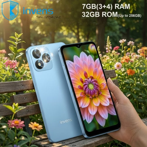INVENS NOTE TK01 Smartphone 7GB+32GB 6.5" 4250mAh Android 12 4G Unlocked UK