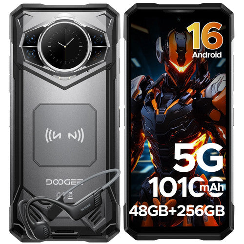 DOOGEE S200 5G VIP Edition Rugged Phone Dimensity 7050 12GB 256GB 100MP 10100mAh