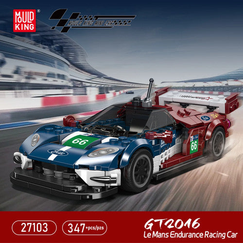 Mould King 27103 Sports Car Building Blocks Kits MOC Famous Car Model Kids DIY