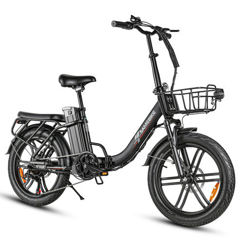 SAMEBIKE CY20PRO 26inch Folding E Bike 36V 15.6Ah Long Range City Cruiser UK