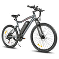Samebike SY26-II Mountain Electric Bike 26in 250W 36V City E Bike Long Range UK - Grey
