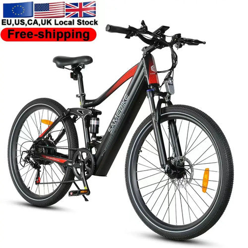 SAMEBIKE XD26 II 250W 48V 14Ah Electric Bike 26"Long Range Mountain E Bike UK