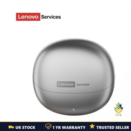 Lenovo Wireless Earbuds Bluetooth 6.0 TWS ENC Touch Control HiFi In-Ear Grey UK