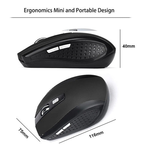 NNS 2.4G Wireless Gaming Mouse Plug & Play PC UK