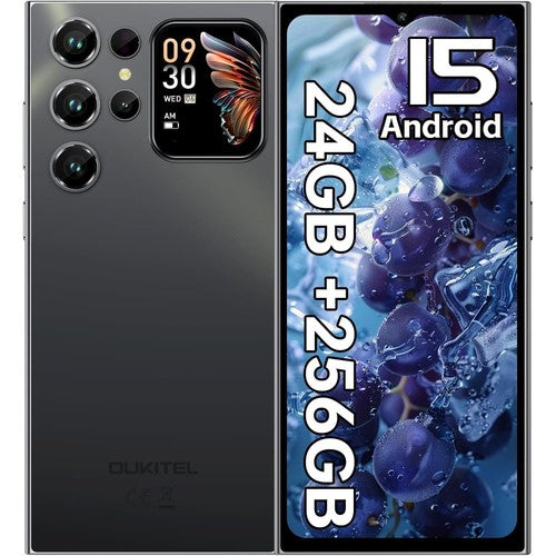 OUKITEL C62 PRO Smartphone 24GB+256GB 6.88" 5150mAh 13MP NFC Android 15 Dual