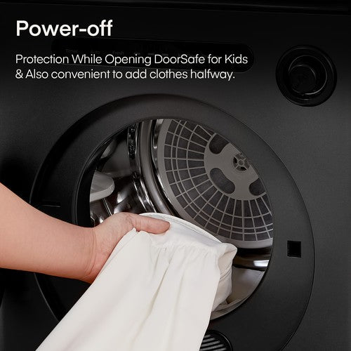 4KG Vented Tumble Dryer 1200W Compact 6 Auto Modes Stackable Home Flat Dorm UK