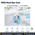 NNS Dual-eye Camera Wi-Fi Full-color Night Vision CCTV High Definition Security