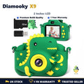 DIAMOOKY X9 2inch Kids Digital Camera 20MP 1080P Toy Camera Rubber Unisex Gift