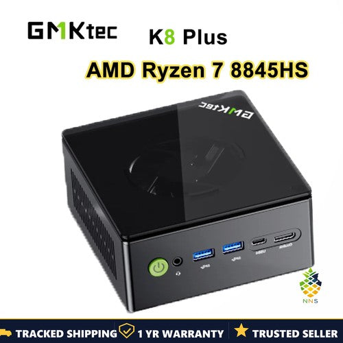 GMKtec Fast K8 Plus Ryzen 7 8845HS Mini PC 32GB DDR5 1TB Win11 Pro WiFi6 BT5.2