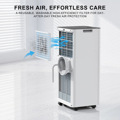 Oyaja Portable Air Conditioner 9000BTU 6in1 AC Cooling Ventilate Dumidifier 60m2