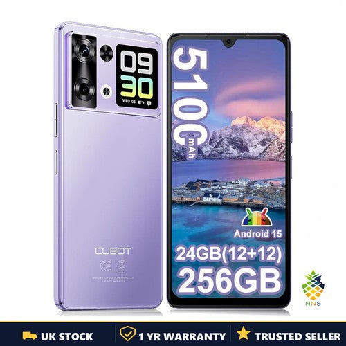 Cubot P90 Android Smartphone 24GB RAM 256GB ROM 6.88 120Hz 64MP NFC 1640*720