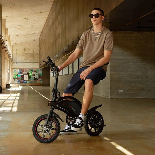 DYU D3F Folding Electric Bike 36V 250W 14in Wheel Aluminum Road Legal E Bike UK