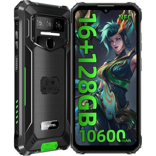 Oukitel WP23 Plus Rugged Smartphone 16GB 128GB 10600mAh 6.52in IP68 Waterproof