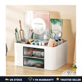 Transparent Drawer Storage Box Desktop Organizer School Supplies