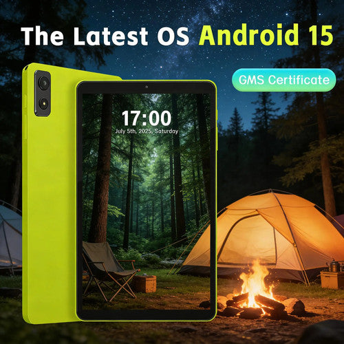 ANRY 8.68 inch Android 15 Tablet 64GB WiFi Bluetooth Dual Cameras 12000mAh UK