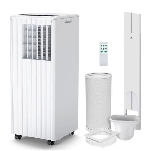 HiMISS Portable Air Conditioner 7000 Btu AC Cooling Dehumidifying Fan Remote