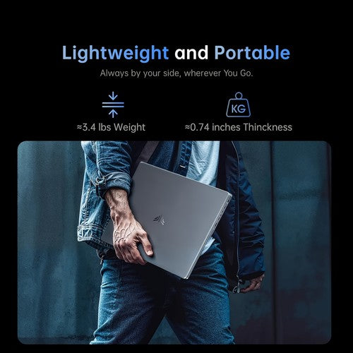 ACEMAGIC Ryzen 5 7430U 15.6" Laptop 16GB 512GB SSD WiFi 5 BT5.0 Notebook UK