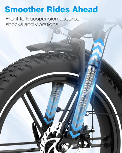 KOOLUX KL6S Electric Bike 250W 48V 15.6Ah Folding Fat Tire 20" City Cruiser UK
