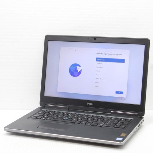 Dell Precision 7710 Refurbed 17.3" Workstation i7-6920HQ 16GB 256GB SSD Win11 UK