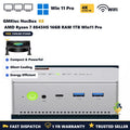 GMKtec NucBox K8 AMD Ryzen 7 8845HS Mini PC Barebone (No RAM/SSD) WiFi 6E UK