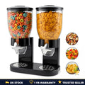 Large Capacity Airtight Food Storage Container Jar Cereal Nuts Rice Pasta UK