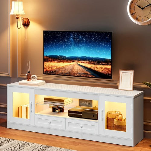148cm TV Stand Cabinet for 55-65in TVs Modern Entertainment Centre Storage Drawe