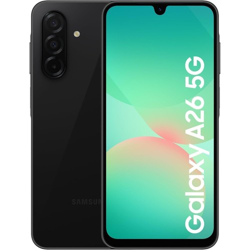 Samsung Galaxy A26 5G 128GB Black 6.7in 120Hz Unlocked Smartphone Dual SIM UK