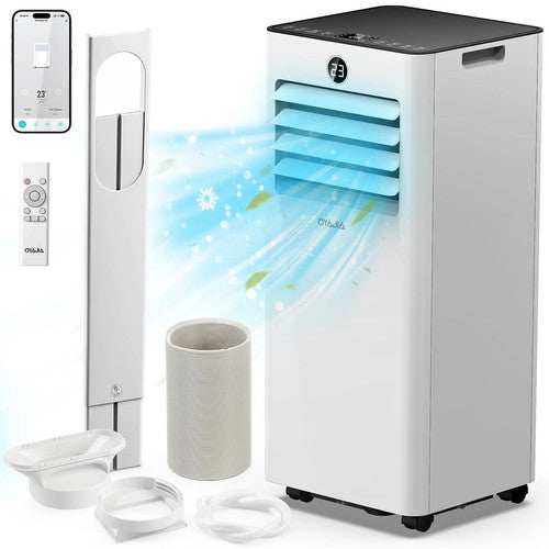 Oyaja Portable Air Conditioner 9000BTU 6in1 AC Cooling Ventilate Dumidifier 60m2