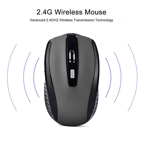 NNS 2.4G Wireless Gaming Mouse Plug & Play PC UK
