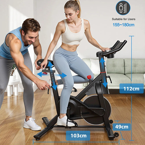 Superun S1 Exercise Bike 32 Level Magnetic Resistance Indoor 300 LBS Weight MAX