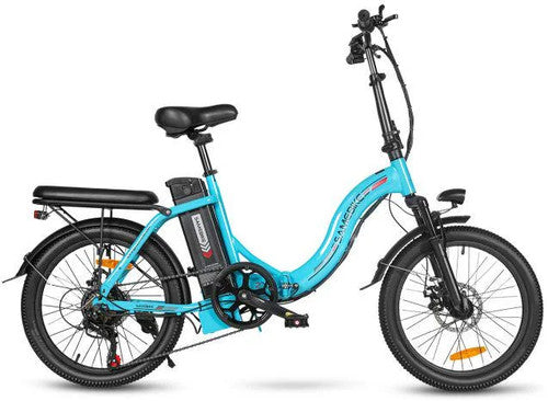 SAMEBIKE CY20 Foldable Electric Bicycle 250W 36V 20 Inch Tires 7 Speed UK