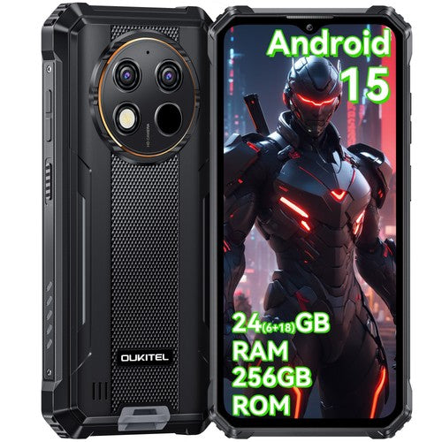 G1 SE Rugged Smartphone 24GB 256GB 6.52in 8MP NFC OTG GPS Unlocked Android 4G UK