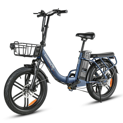 SAMEBIKE CY20PRO 26inch Folding E Bike 36V 15.6Ah Long Range City Cruiser UK