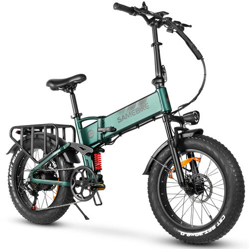 Samebike RS-A02 PRO 48V 17Ah Electric Bike 250W 20" Fat Tire Urban Cruise UK