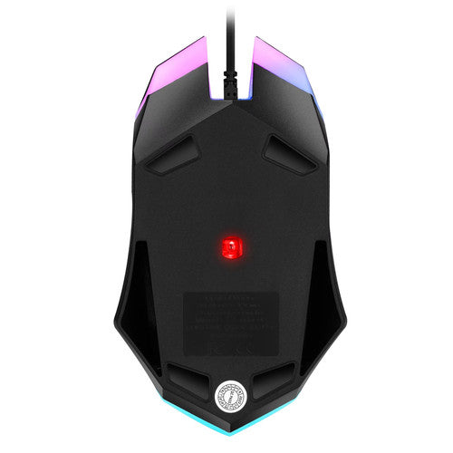 NNS F1 Wired 3-Key Gaming Mouse RGB Lighting Office PC Windows Plug & Play UK