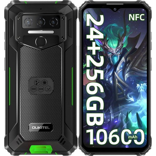 Oukitel WP23 Plus Rugged Smartphone 24GB 256GB 10600mAh 6.52in IP68 Waterproof