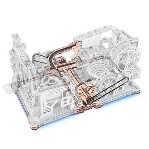Robotime Rokr Electric Marble Run Wood Fantasy Toy Model LGC01 LGA01 Kids Gift