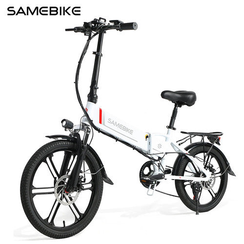 Samebike 20LVXD30-II 48V 10AH Electric Bike Folding E-Bike 250W Urban Long Range
