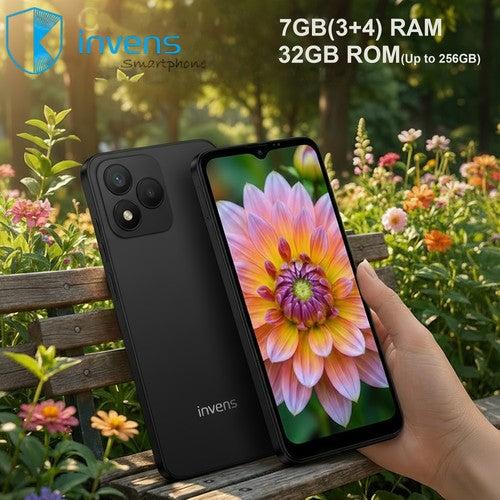 INVENS NOTE TK01 Smartphone 7GB+32GB 6.5" 4250mAh Android 12 4G Unlocked UK