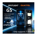 Rugged Smartphone 16GB 256GB 6300mAh 6in HD 13MP IP68 Waterproof Camping Light