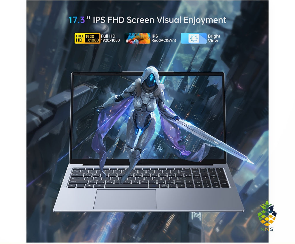 17.3" FHD Gaming Laptop AMD Ryzen 3 4300U 16GB RAM 512GB SSD Radeon Win 11 UK
