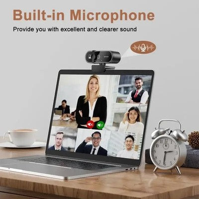 EOENKK 4K Webcam Video Camera 2K 4K 1080P Autofocus Streaming Web Cam USB FHD