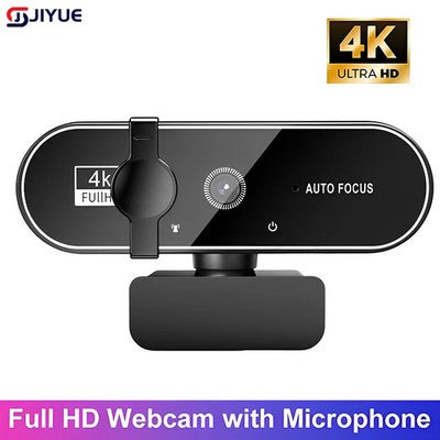 EOENKK 4K Webcam Video Camera 2K 4K 1080P Autofocus Streaming Web Cam USB FHD