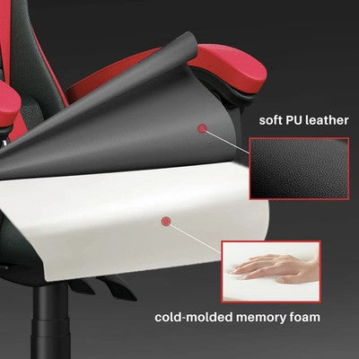 Gaming Chair Office Chair Desk Chair Swivel Heavy Duty Chair Ergonomic Design